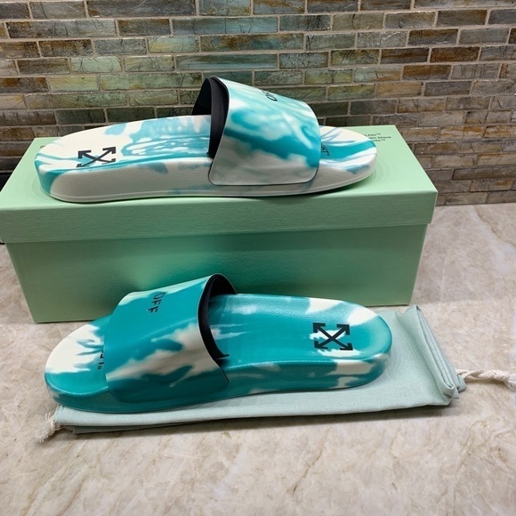 OFF-WHITE Tie-Dye Pool Slide Sandals - Picture 2 of 11
